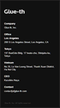 Mobile Screenshot of glue-th.com